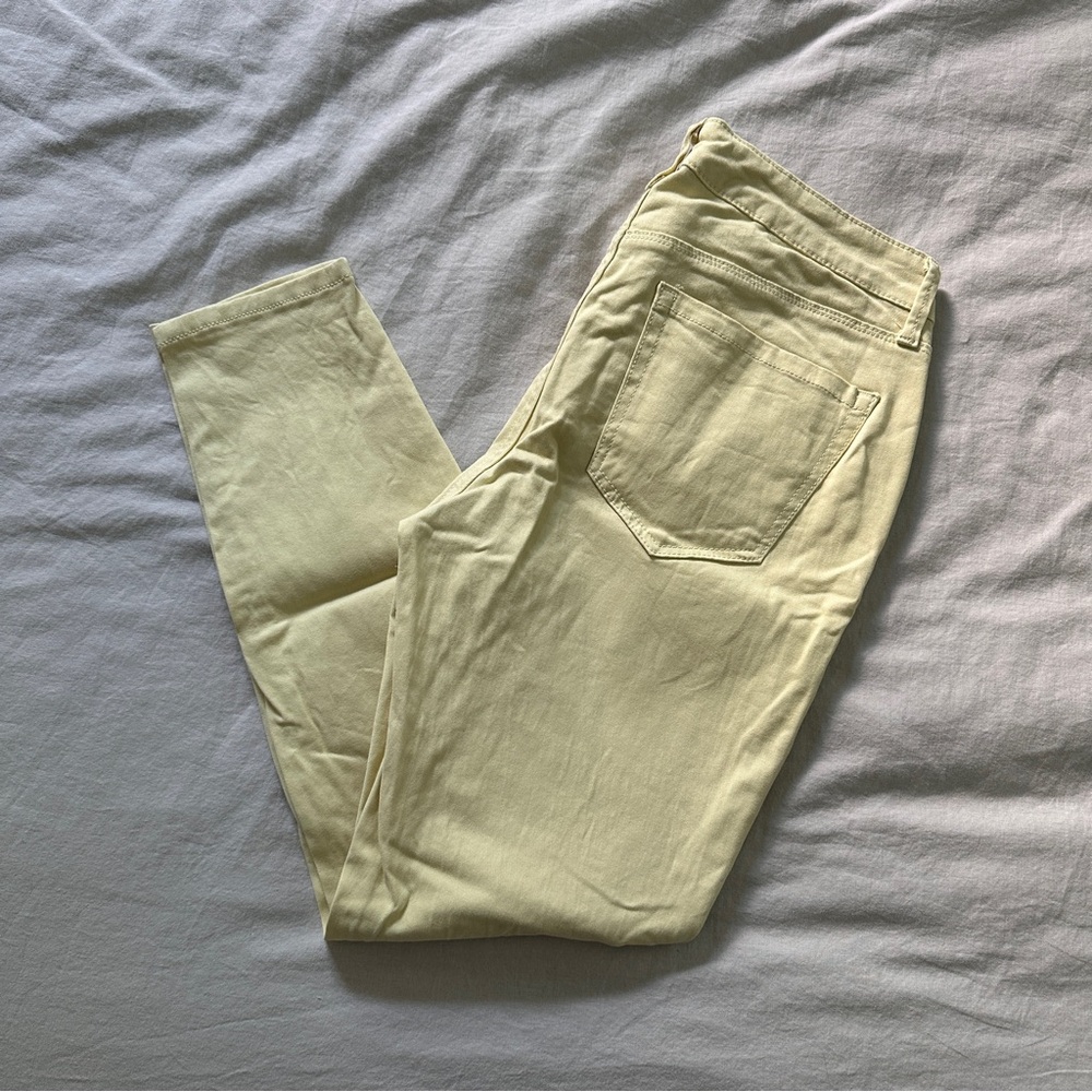 Stylish light yellow Pants